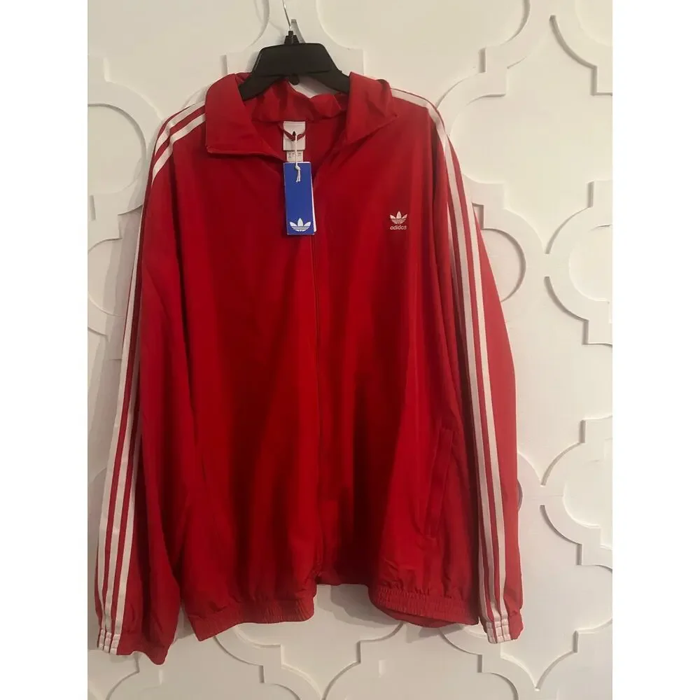NEW ADIDAS ORIGINALS Adilenium Women's XL Tracksuit Red - Picture 7 of 9